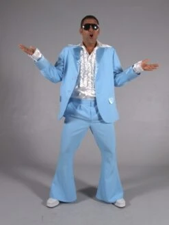 Disco / 70`s Kostuum Lichtblauw