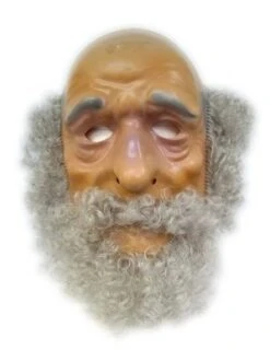 Masker Abraham/opa Met Baard