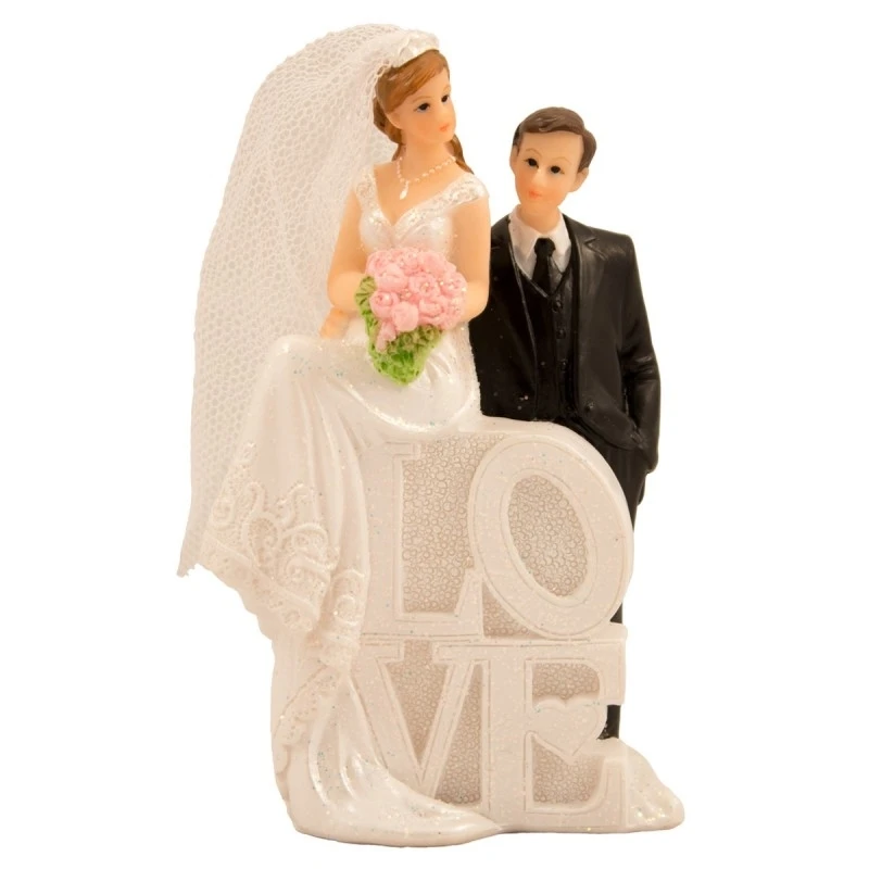 Bruidspaar Beeldje In Love 3 Bruidspaar Beeldje In Love