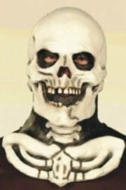 Masker Doodskop Met Hals