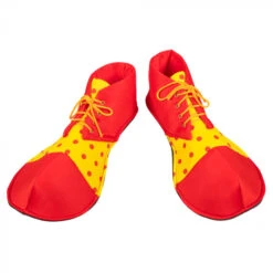 Stoffen Clownschoenen