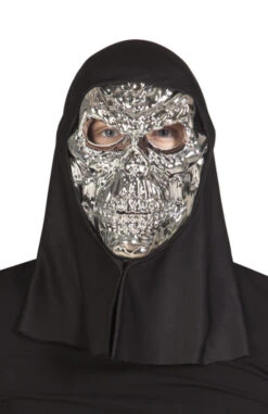 Zilveren Doodshoofd Masker