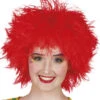 Clowns Pruik Frizzy Rood -Themakleding-Benelux e102dc08d25a9f27f6de51778e07a972a319d5b9