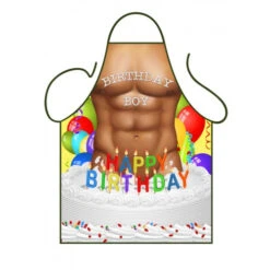 Schort- Happy Birthday Boy