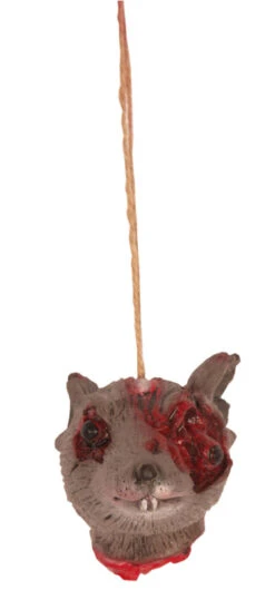 Hangend Ratten Hoofd | 15cm
