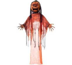 Opgehangen Pompoen Met Licht