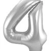 Folieballon 4 Zilver Incl. -Themakleding-Benelux e60988708af746b0f8e0f7ae1a96e4e9484d29b3