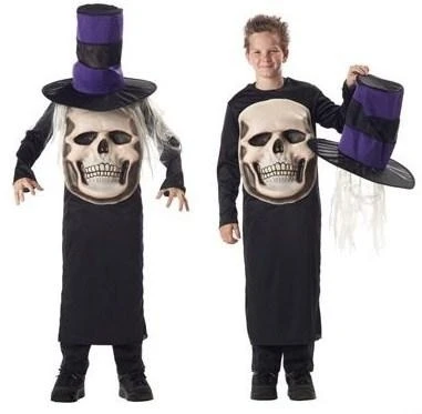 Crazy Halloween Kostuum Mr. Skull 4 Crazy Halloween Kostuum Mr. Skull - Afbeelding 2