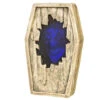 Doodskist Met Blauw Licht