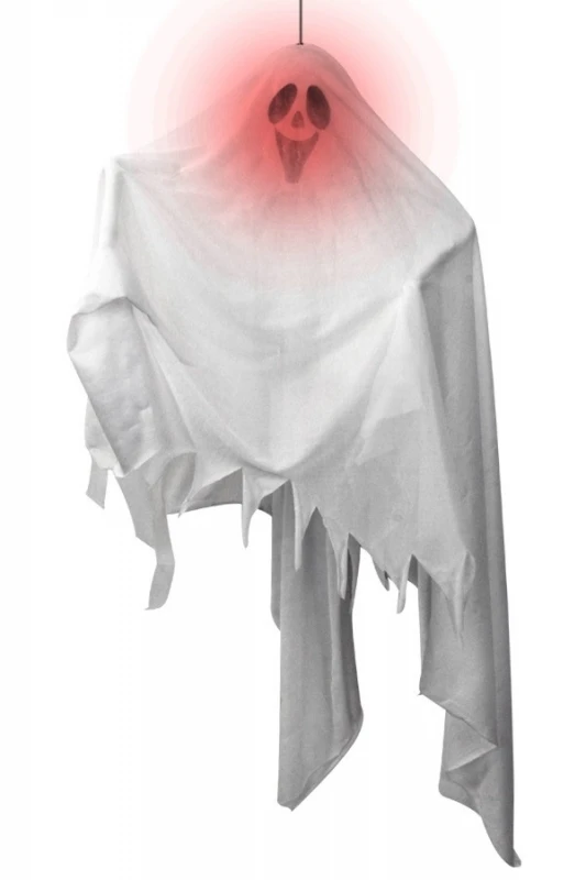 Spookje Hangdeco Met Licht 25 Cm 3 Spookje Hangdeco Met Licht 25 Cm