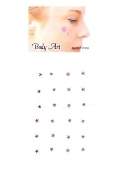 Gezichts Sieraad Ster