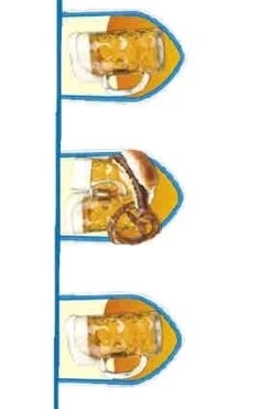 Oktoberfest Bier Fun Vlaggenlijn