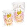 Hello Girl' Set 6 Papieren Bordjes -Themakleding-Benelux ffbb894f4b6ed463bc128725ec55142a624542eb